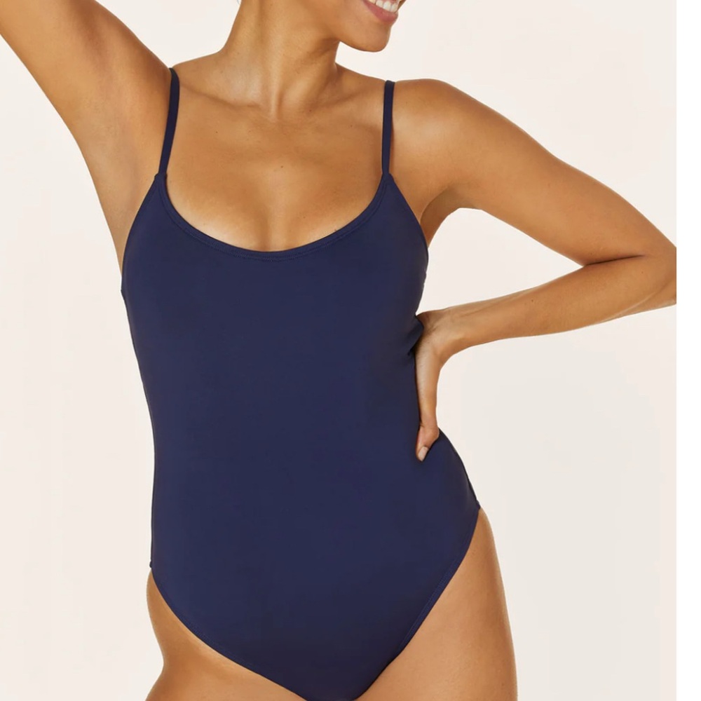 Andie Women's Navy One Piece Swimsuit